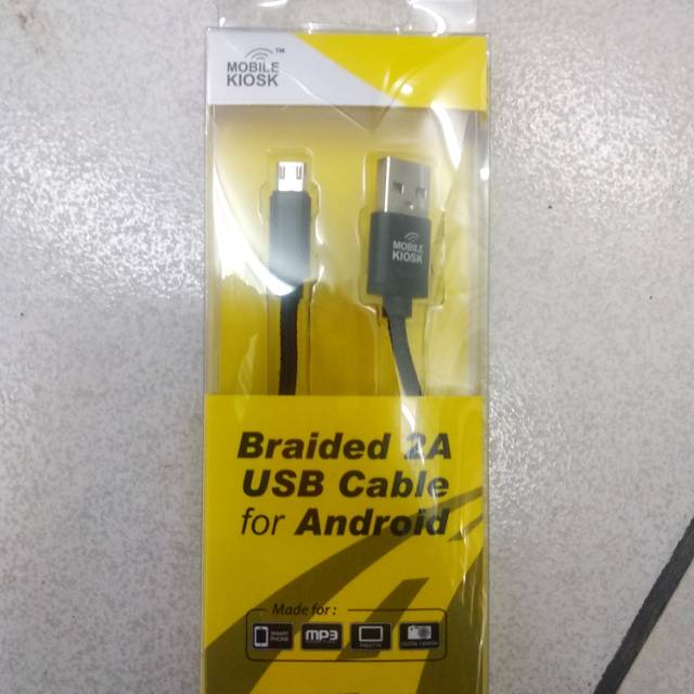 Mobile kiosk Kabel usb Android micro usb/lightning IPhone/tipe C