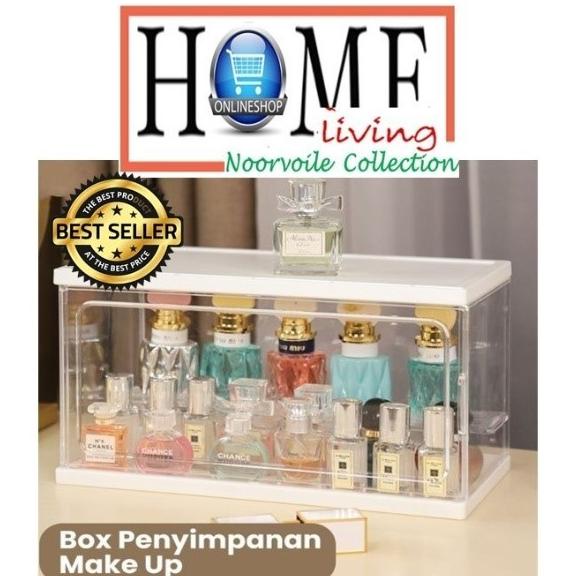 Rak Acrylic Kotak Penyimpanan Parfum & MakeUp PROMO