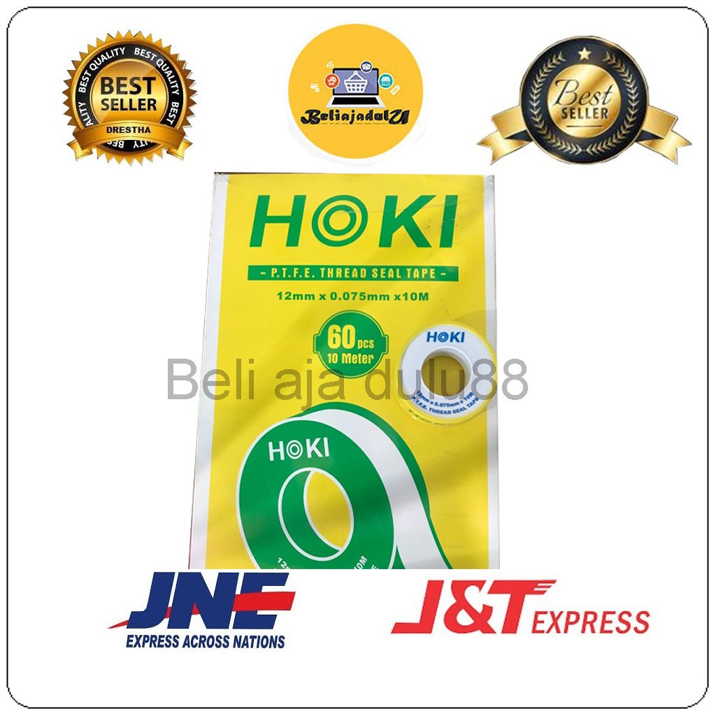 Beliajadulu88 Seal tape 10m full selotip kran pipa air