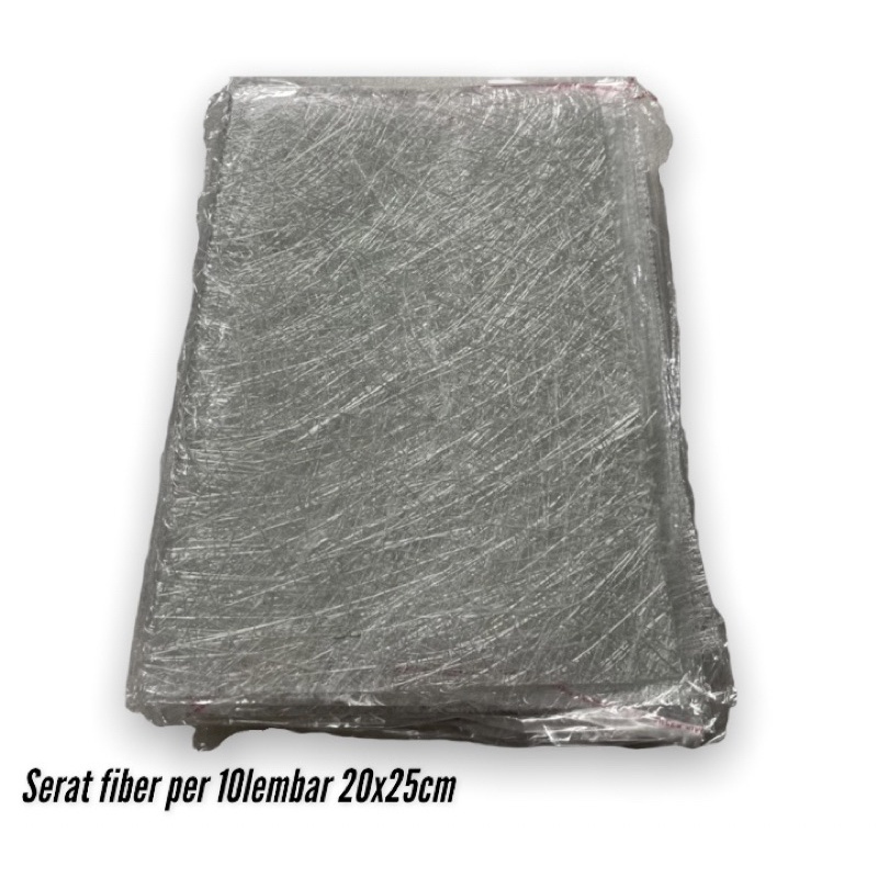 Serat fiber 20x25 isi 10pcs - polyester aquaproof anti bocor