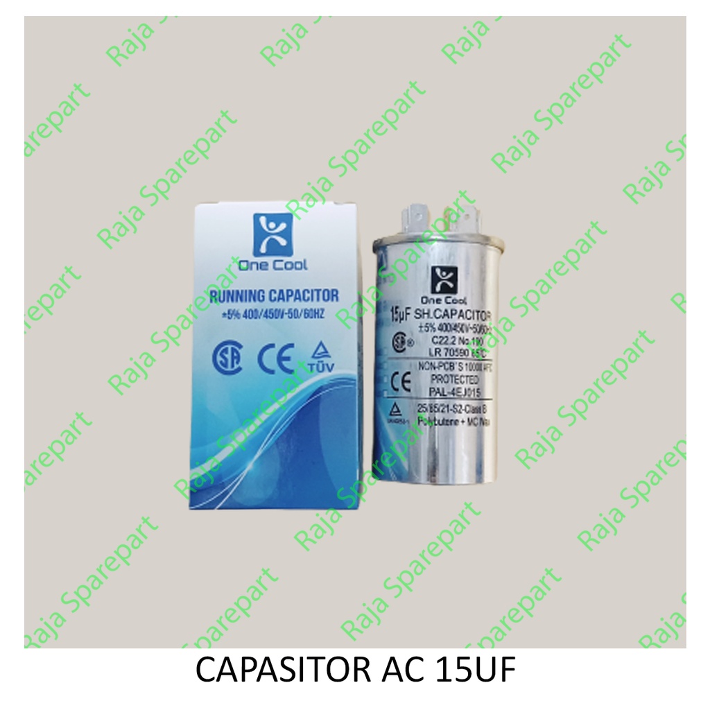 Capasitor Running AC Single 15uf