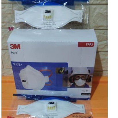 Masker 9332+ aura.1 kotak isi 10 pcs