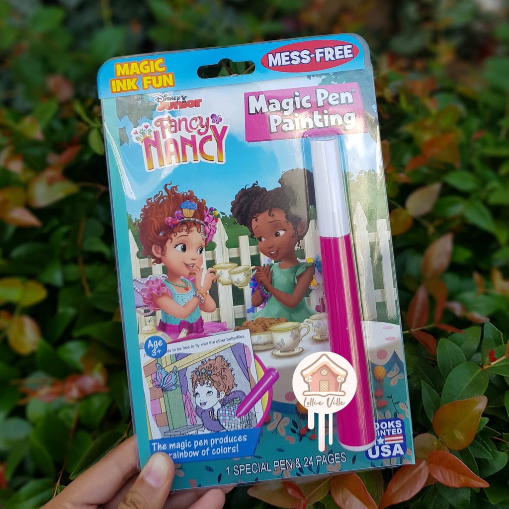 

Fancy Nancy Magic Pen Painting