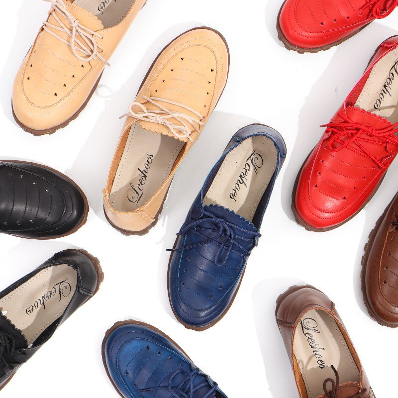 KUALITAS TERBAIK. BEST SELLER. Sepatukulit tali LeeShoes original KODE GRB