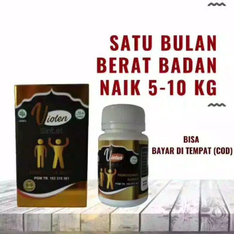 VIOLEN penggemuk badan HERBAL 100℅ ORIGINAL