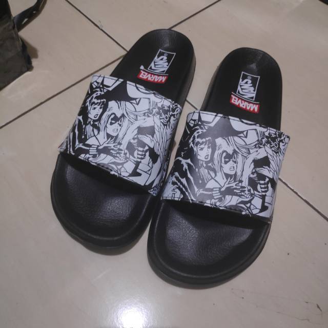 vans marvel sandals