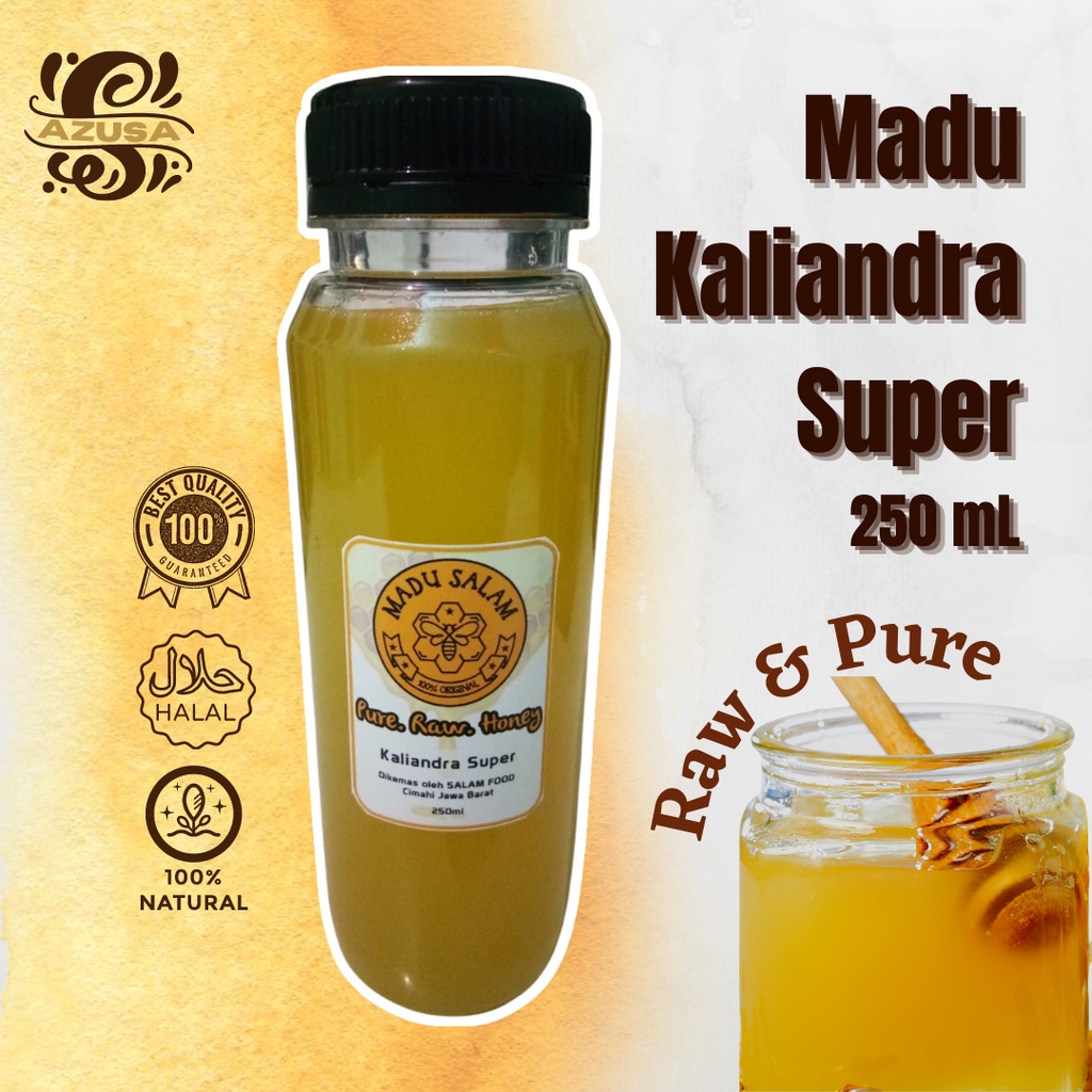 

Madu Kaliandra 250 mL/ Madu Murni Original 100%/ Madu Lebah Melifera/ Madu Asli Alami/ Natural Alami/ Raw & Pure Honey/ Madu Mentah Asli/ Super Food/ Immune Booster