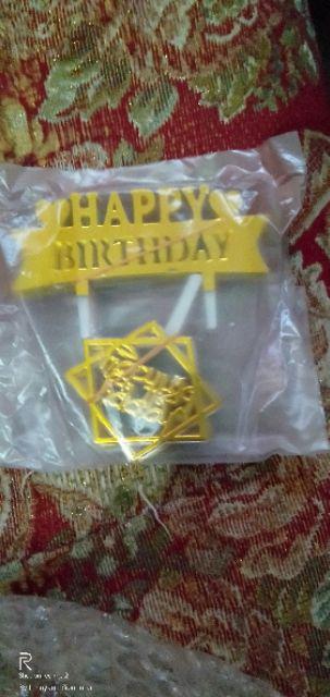 Happy Birthday Banner 10pcs