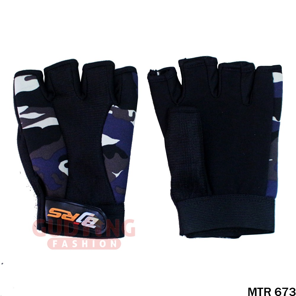 Sarung Tangan Pelindung Jari Army 1/2 Jari - MTR 673
