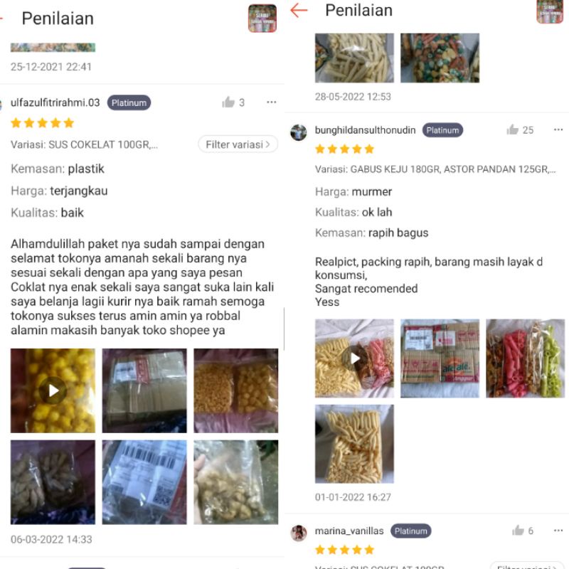 TERLARIS SERBA 10RIBU (BELI 5 DAPAT 6)/CEMILAN MURAH ENAK JADUL HITS