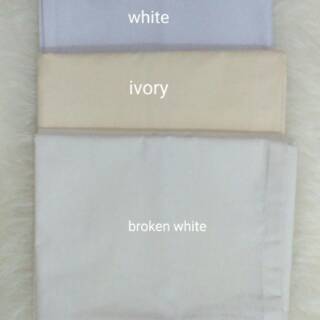 Sarung bantal cinta katun cvc Star polos 50x100cm 