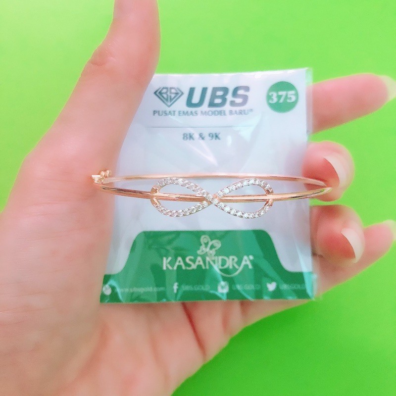 Gelang Bangle Infinity mata UBS