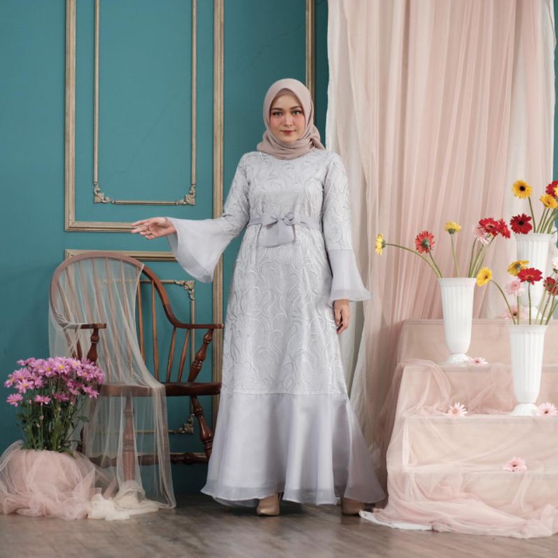 GAMIS TULLE NAYLA / KEBAYA GAMIS / KEBAYA MURAH