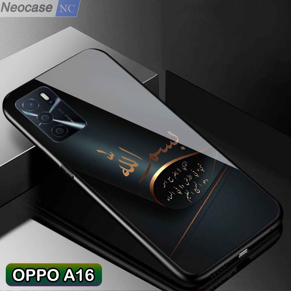 [N26] Softcase Glass Kaca Oppo A16 A16S - Case Hp Oppo A16 A16S - Casing Hp Oppo A16 A16S