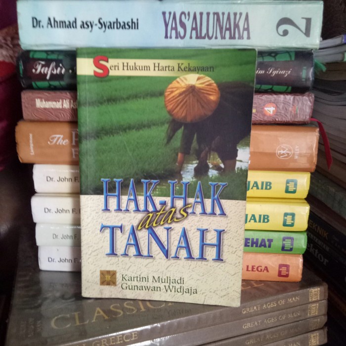 ORIGINAL BUKU HAK HAK ATAS TANAH