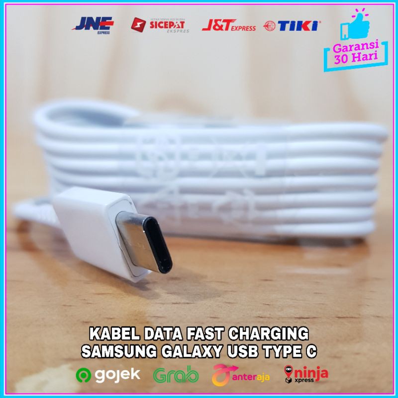 Kabel USB Fast Charging Samsung Galaxy A20 A20s A21 A21s ORIGINAL 100% Kabel Data USB Type C