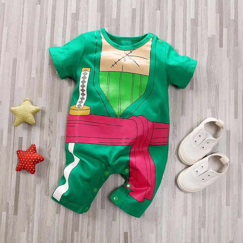 Jumper Bayi Karakter Anime Naruto Lengan Pendek 0-2tahun / Baju Bayi ANIME COLLECTION lucu kualitas premium-7