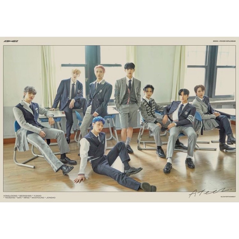 [ATEEZ POSTER] ZERO FEVER EPILOGUE