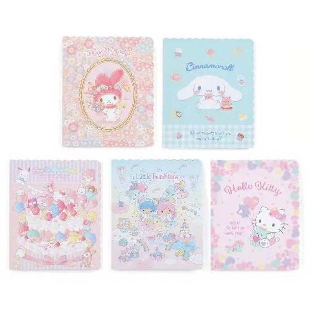 Nickolas1 Kuromi Letter Pad DIY Kawaii Kartu Ucapan My Melody Undangan Alat Tulis Kartun Amplop