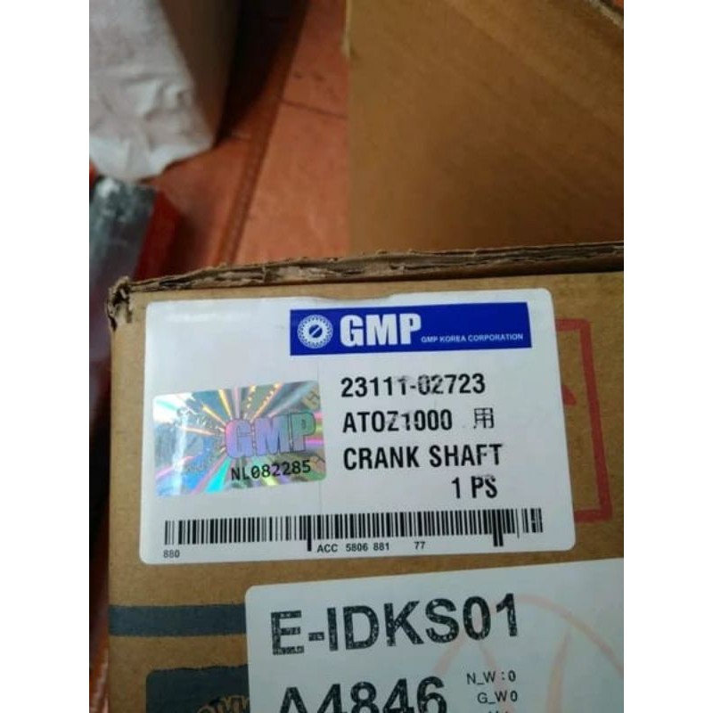 crankshaft kruk as Hyundai atoz visto