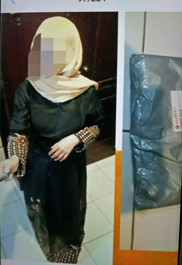 Wou Batik Couple Shofia Estetika Brokat - Couple Modern Batik Couple Sarimbit Brokat Kebaya