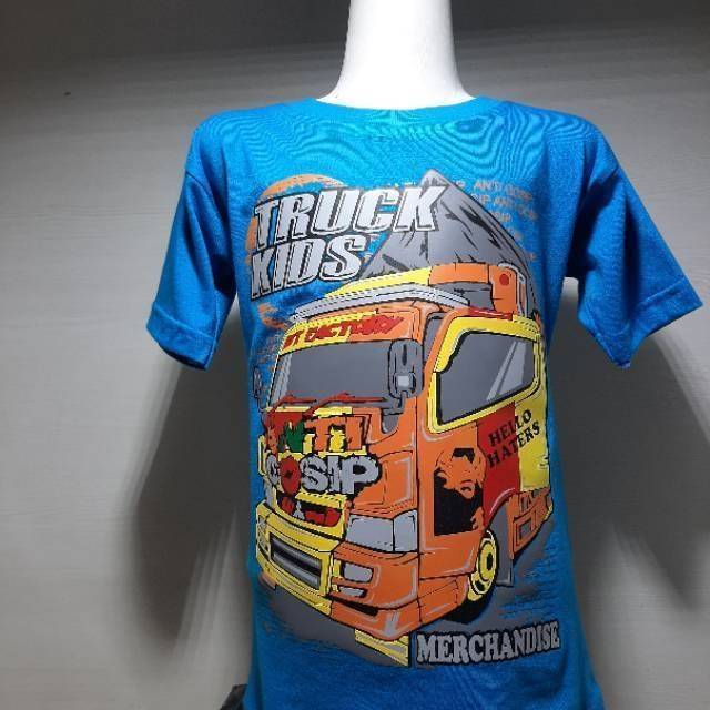 BAJU KAOS DISTRO ANAK LAKI LAKI  / KAOS TRUK ANAK / BAJU TRUK ANAK / BAJU TRUK OLENG ANAK