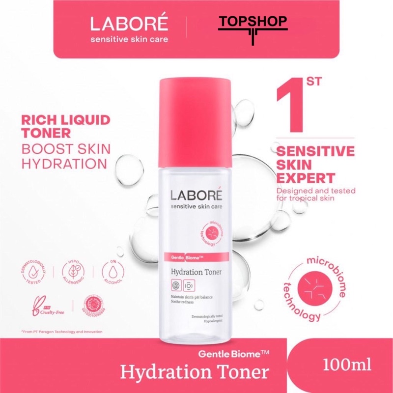 Labore Sensitive Skin Care Gentlebiome Hydration Toner