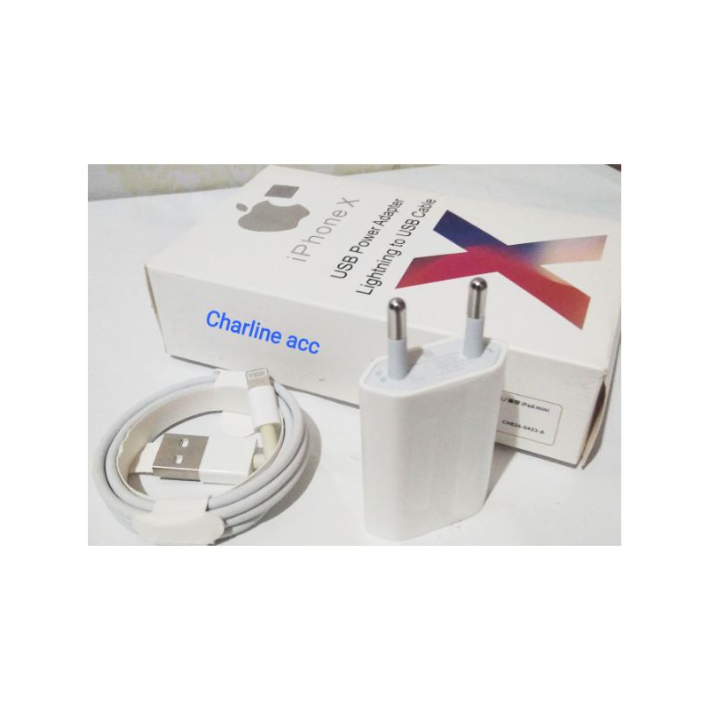 TC/ CHARGER ORI 100 IPHONE 5G 6G 7G 7G+ 8G 8G+ IPHONE X XS XSMAX XR