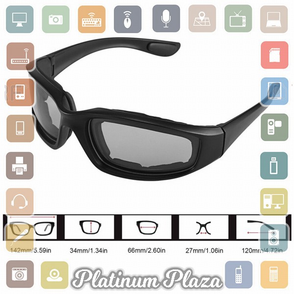 Acetato Kacamata Motor Sporty Dustproof - ZH1115401 - Black`2MDZSJ-