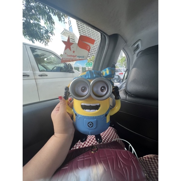 MINION POPCORN BUCKET UNIVERSAL STUDIO SINGAPORE