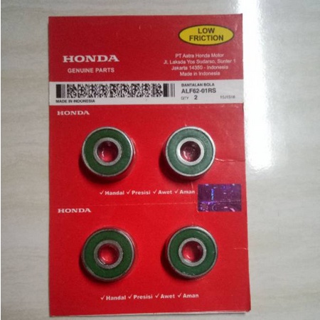 HGP KLAHAR LAHER BEARING 6201 RODA DEPAN HONDA KARISMA, BEAT, VARIO, SCOOPY, BLADE, REVO AT, REVO 110, SUPRA X125