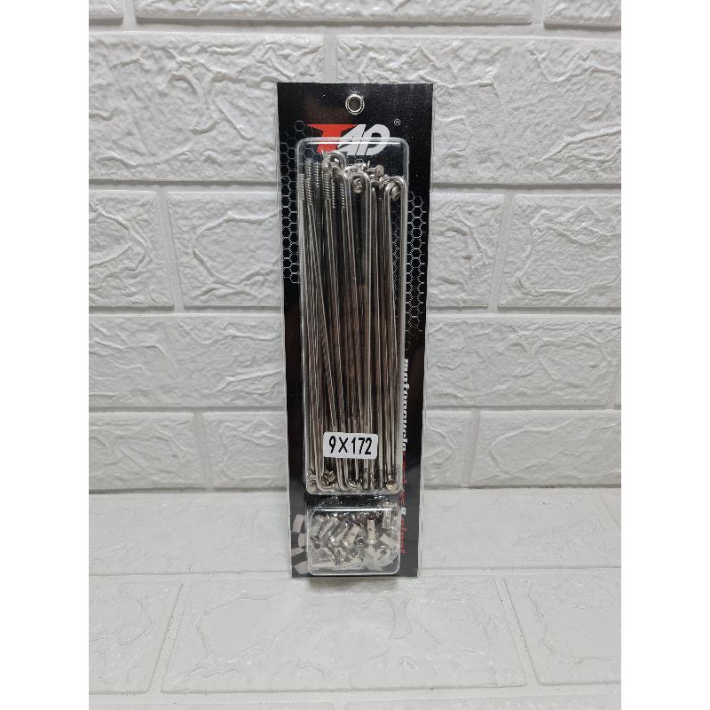 HJK Ruji/Jari2 Stainless TAD Spokes Stainless Motorcycle Sepeda Motor