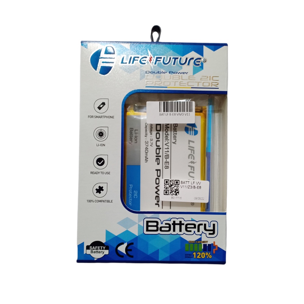 Baterai Life Future Vivo V11 Vivo 1806 B-E8 - Battery Vivo V11 Batu batre Vivo 1806