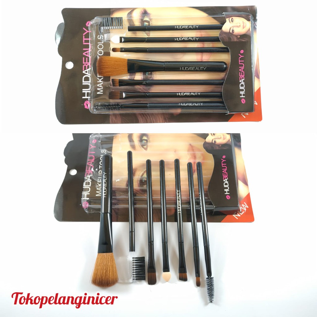 Kuas set  Make Up isi 7 pcs murah Tokopelanginicer