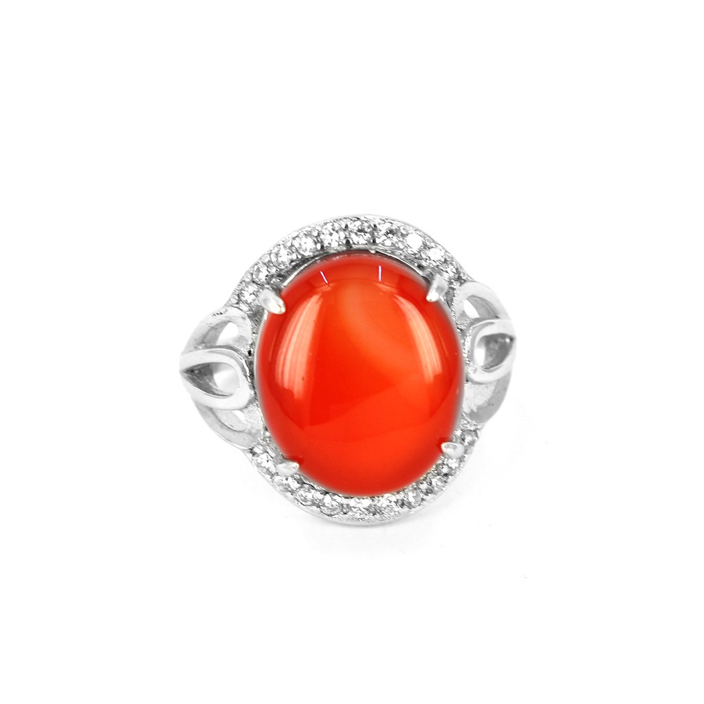Dparis Cincin Red Stone