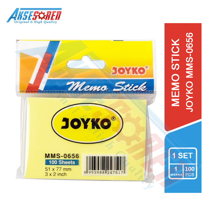 

MEMO PAD JOYKO [MMS-0656] / STICKY NOTES / MARKS / BUKU MEMO / STICK NOTE / / MEMO STIK