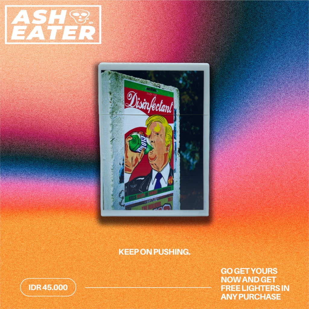 ASHEATER CIGARETTE CASE Kotak Rokok (Trump)