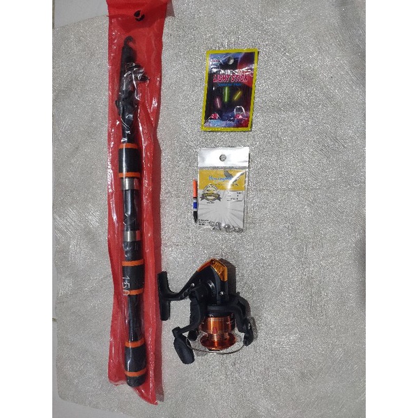 Set pancing joran komplit