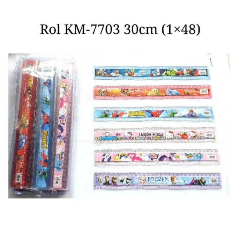 

Penggaris/Rol KM-7703 30cm