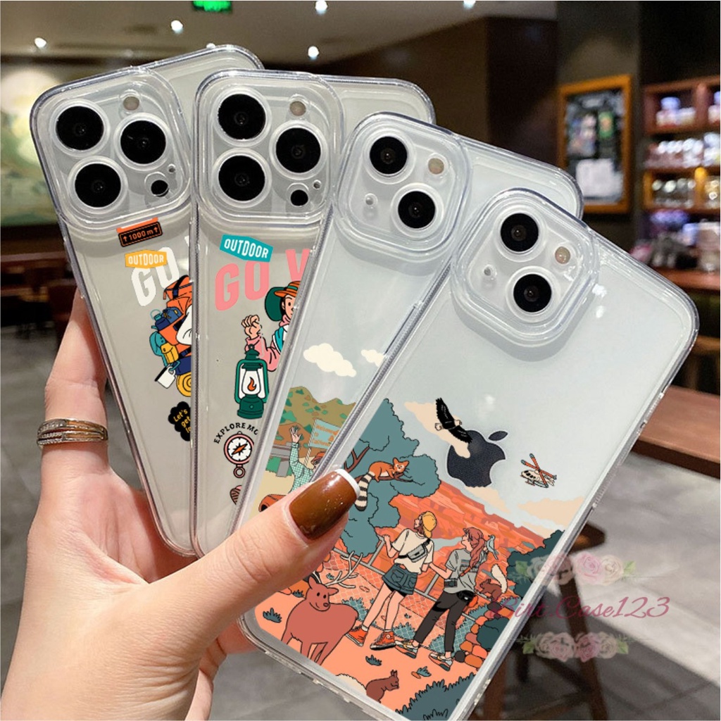 SOFTCASE BENING TRAVEL OPPO VIVO XIAOMI SAMSUNG REALME IPHONE INFINIX ALL TYPE BC6676