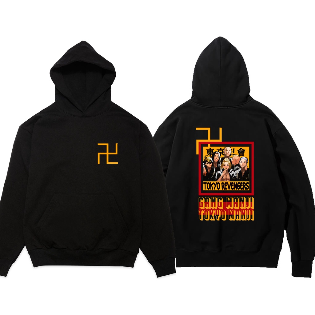 HOODIE MANGA GANG MANJI TOKYO MANJI TOKYO REVENGERS ANIME CHIFUYU MATSUNO MANJIROU SANO KEN RYUGUJI