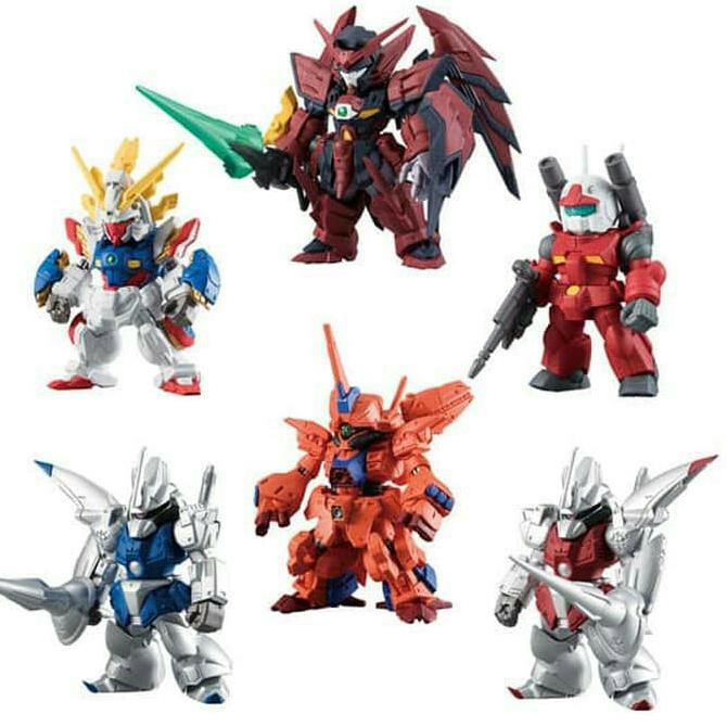 JualJual Converge Gundam Fw # 10 Set Epyon Shining Guncannon Geymalk Gaz R L Original