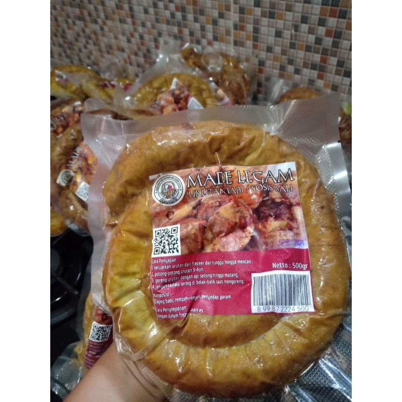 

Made Legam Urutan Babi Goreng 500gr / Hot Item / Best Seller / Gratis Ongkir