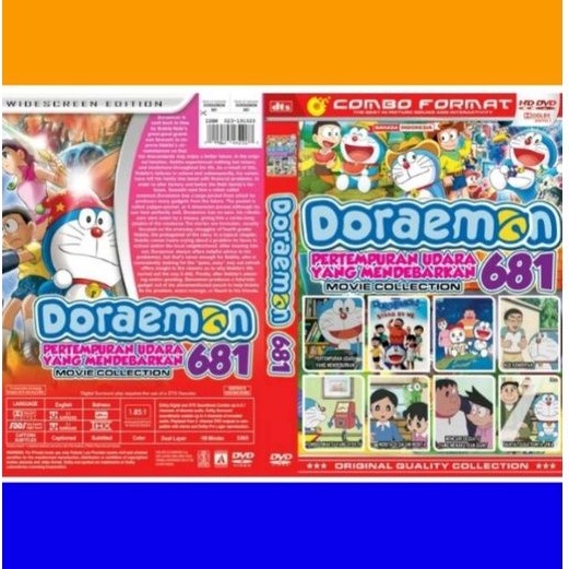 kaset film kartun DORAEMON 681 bahasa indonesia