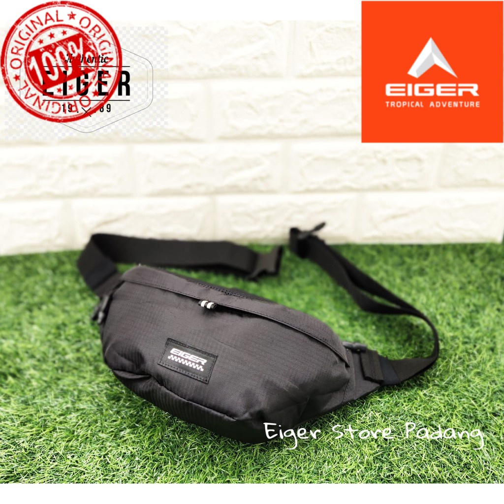 EIGER1989 TAS PINGGANG  EMISSARY 4974 TAS SLING SLINGBAG WAIST BAG TAS SELEMPANG ORIGINAL TAS WANITA