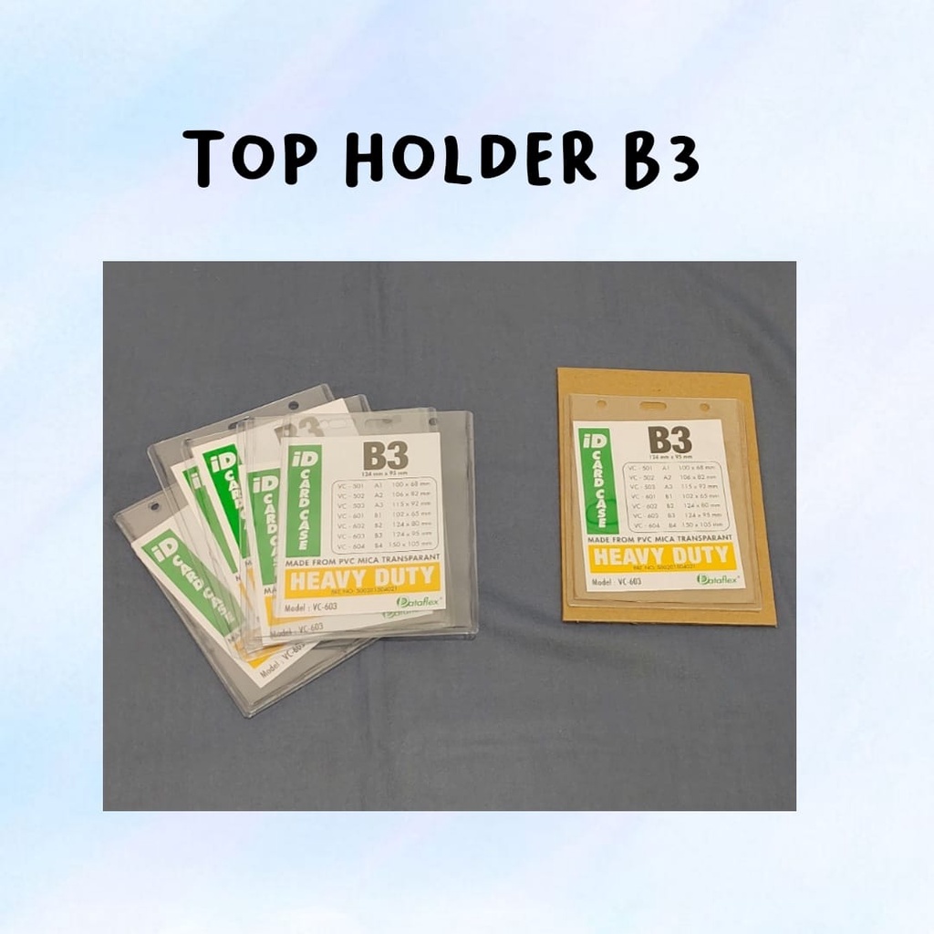 TOP LOADER PC PHOTOCARD B2 B3 / YELLOW BOARD
