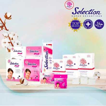 Selection Kapas Wajah | Kotak Bulat Spesial Facial Cotton Bud Medisoft Anak