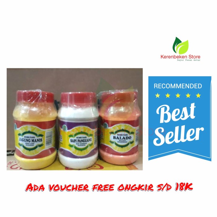 

aneka bumbu tabur mamaqu (pilih varian) - sapi panggang