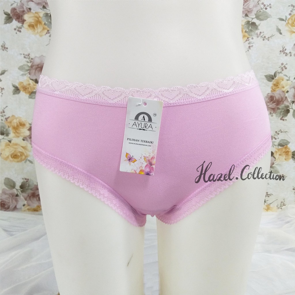 CD / CELANA DALAM WANITA PINGGANG MOTIF LOVE  HAZEL AYURA 49