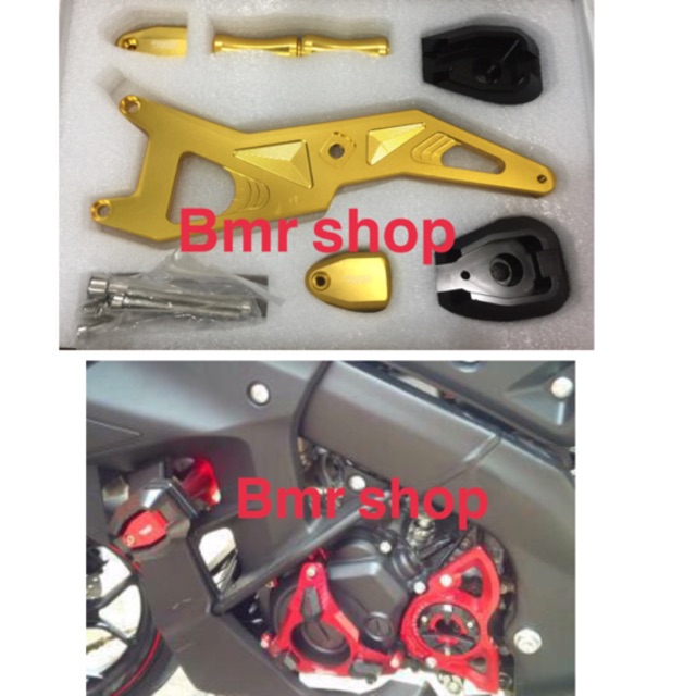 Frame slider xabre pelindung fering xabre pelindung body xabre pelindung bodi xabre bahan cnc